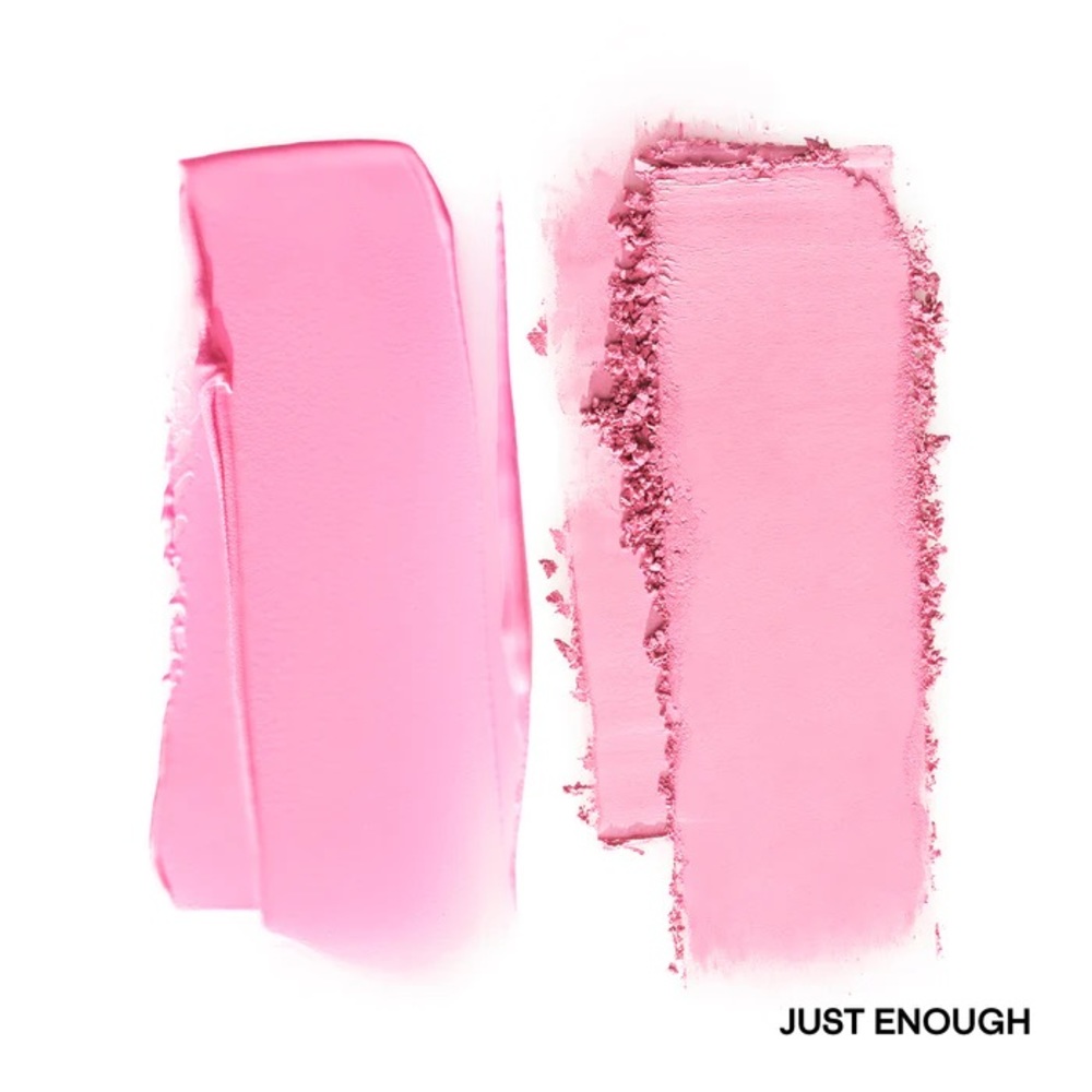 “Just Enough” MAJOR HEADLINES DOUBLE-TAKE CRÈME & POWDER BLUSH DUO